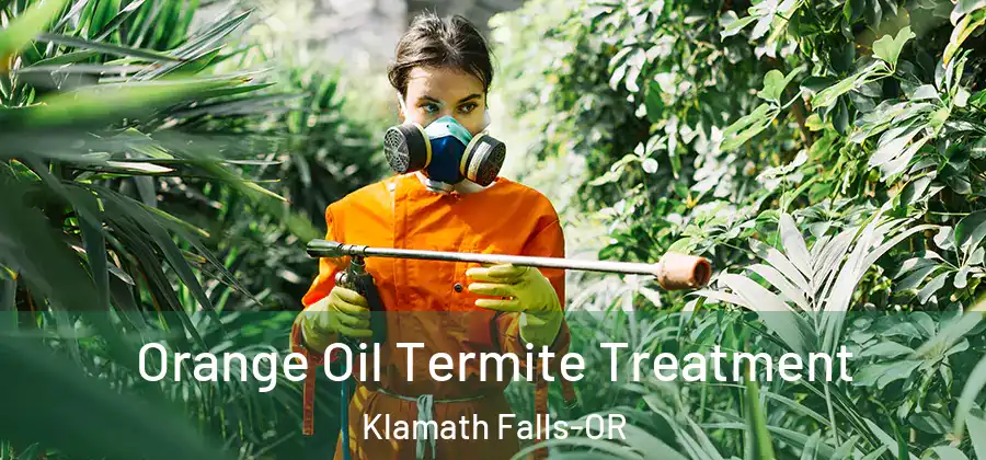 Orange Oil Termite Treatment Klamath Falls-OR